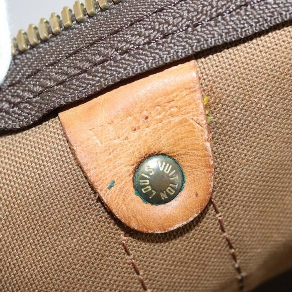 LOUIS VUITTON Monogram Keepall Bandouliere 60 Boston Bag M41412 LV Auth BA5254 - Picture 11 of 16